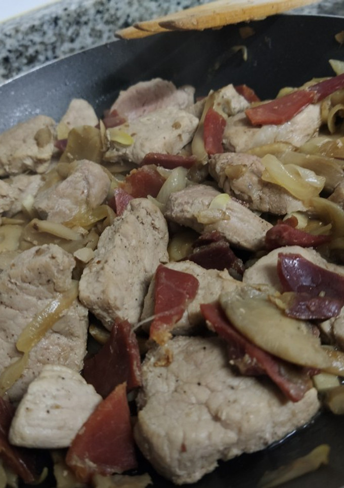 Una foto de 🥩 Solomillo de cerdo a la castellana
