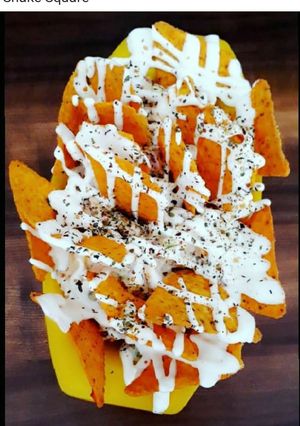A picture of Cheese Nachos.