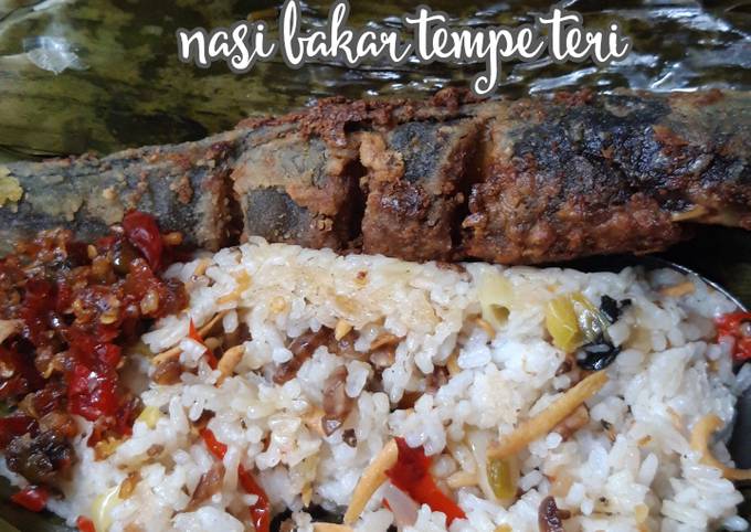 Resep Nasi Bakar Tempe Teri oleh Heny Widy - Cookpad