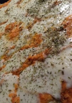 Una foto de Pizza 100% proteica