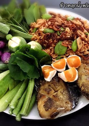 รูปของ ข้าวคลุกน้ำพริกนรก & สะตอ