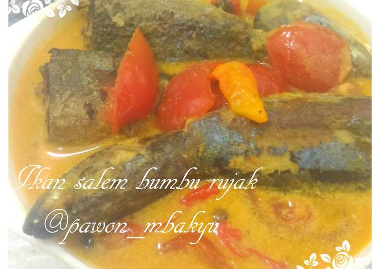 Resep Ikan salem bumbu rujak, Anti Gagal