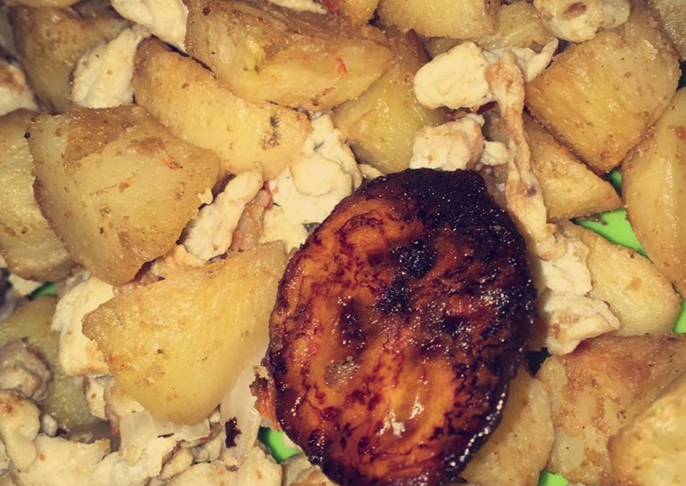 Steps to Make Super Quick Homemade Oven grilled pototoes