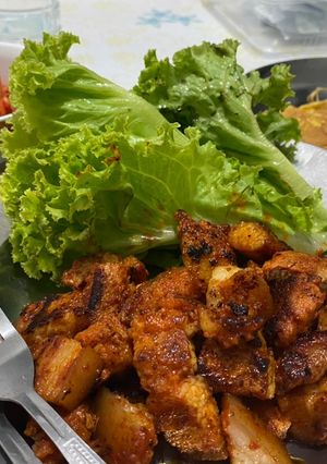 รูปของ หมูย่างเกาหลี หมักหมูเกาหลี ซอสโคชูจัง โกชูจัง คีโต หมูเกาหลี หมูย่าง โคชูจังketo