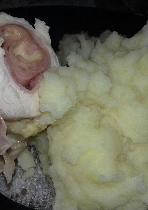 Una foto de Pechuga rellena