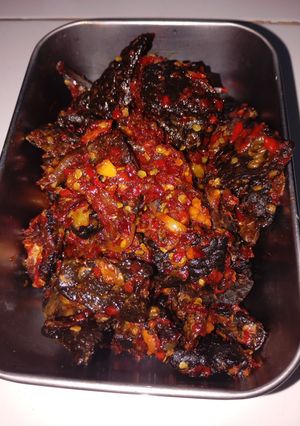 Foto resep Paru Balado