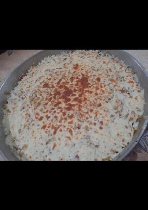 صورة لوصفة معكرونه بالبشاميل