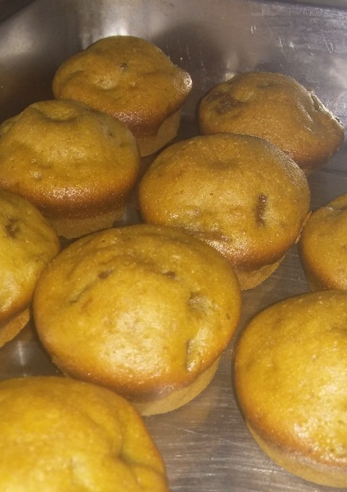 Una foto de Cupcakes de manzana, nueces y canela