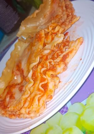 Una foto de Lasagna a la boloñesa