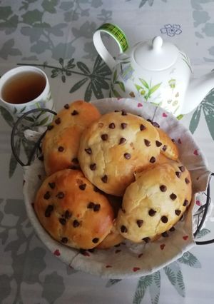 Une photo de Briochettes aux pépites de chocolat
