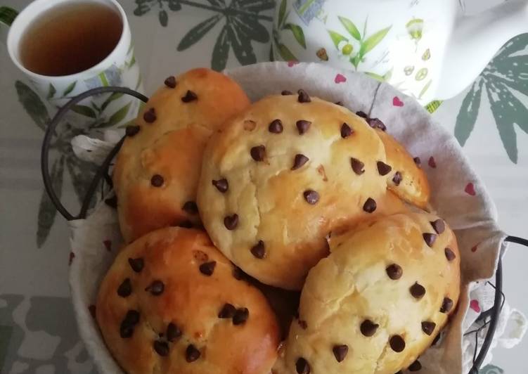 Briochettes aux pépites de chocolat