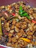 4. Sambal Goreng Tudai Tahu Tempe