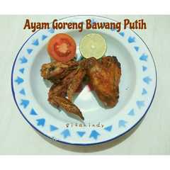A picture of Ayam Goreng Bawang Putih Enak Gurih #BikinRamadanBerkesan.
