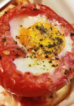 Une photo de Œuf à la coque tomate ⭐⭐