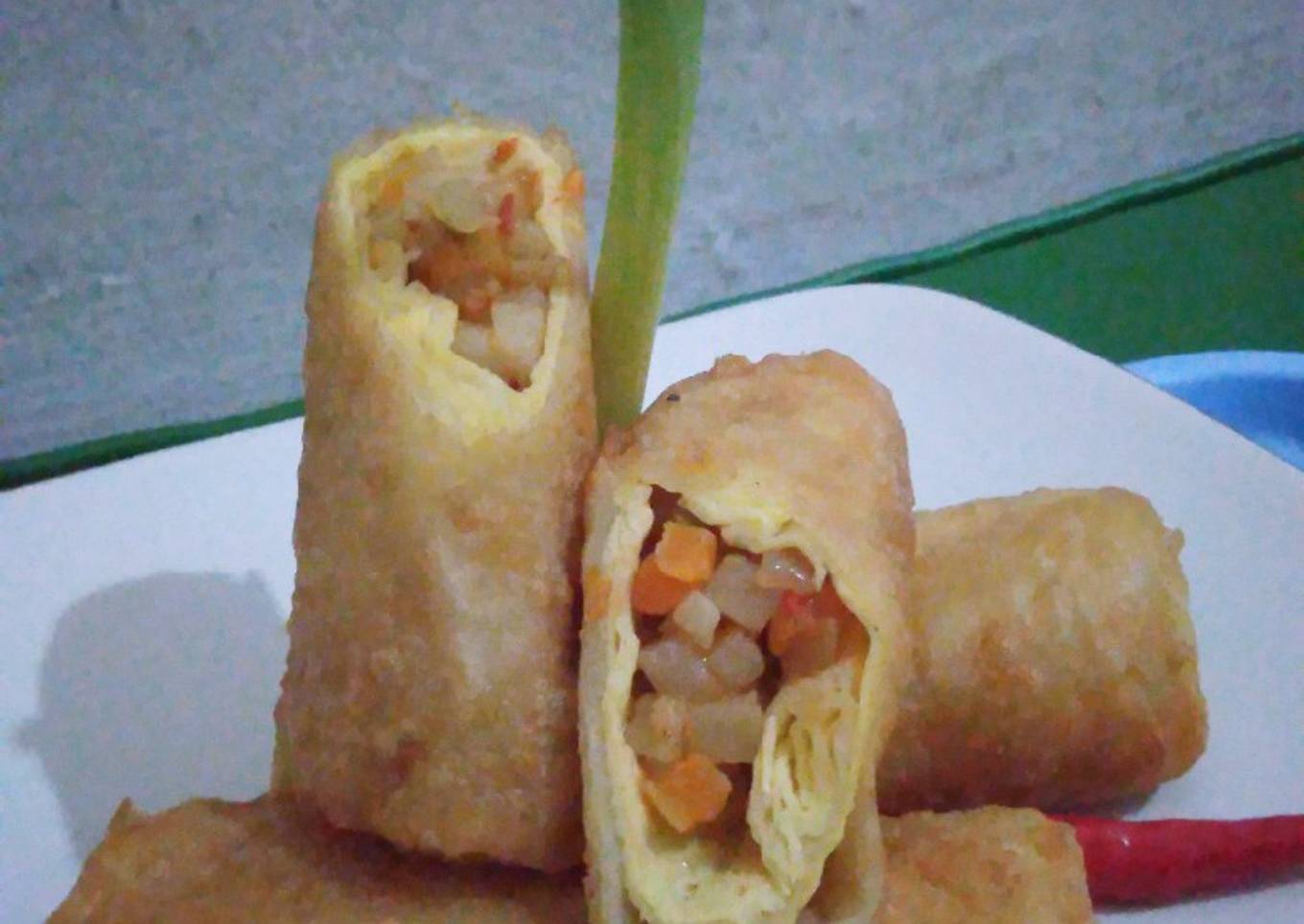 Lumpia special telur