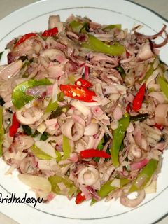 Foto resep Cumi Asin Kecombrang
