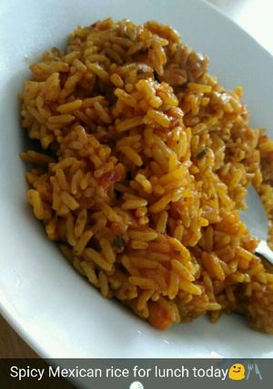 A picture of Spicey Mexican Rice.
