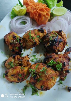 A picture of Chilli milli Murgh tikka.