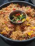 Maxican Rice Platter