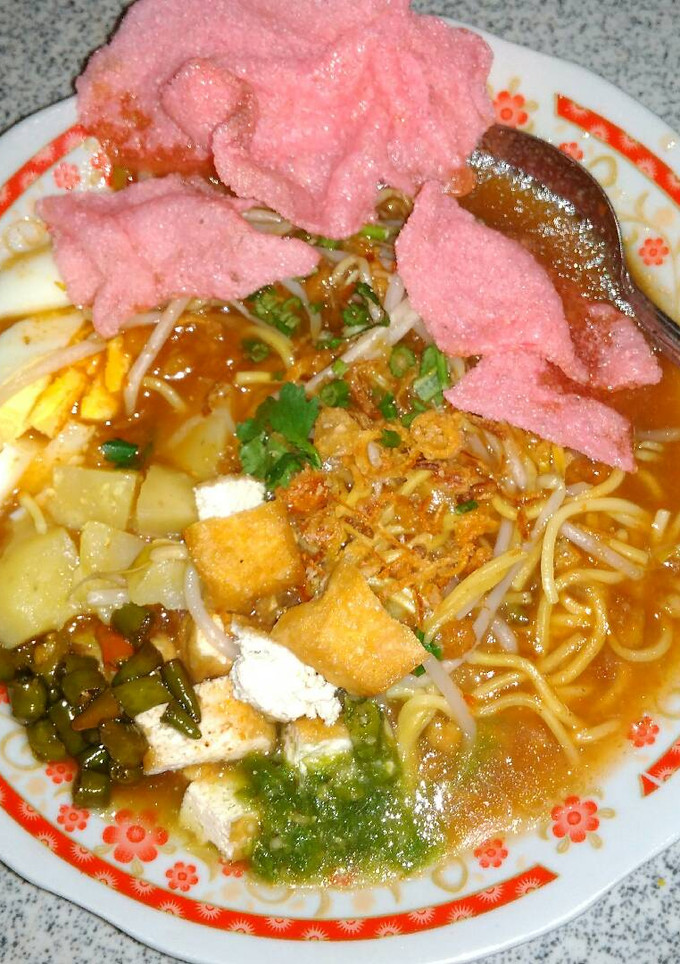 Foto resep Mie rebus medan/mie keling