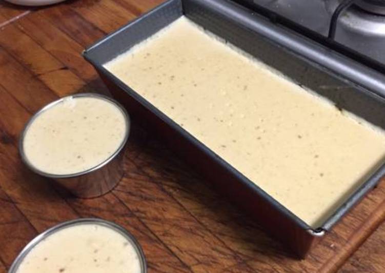 Flan de turrón (fácil)