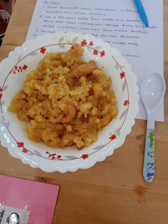தினை அரிசி பொங்கல்(thinai pongal recipe in tamil) செய்முறை முக்கிய புகைப்படம்