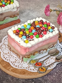 Foto resep Dessert box kurma tanpa terigu dengan cream ekonomis