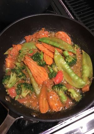 A picture of Mixed veggies.