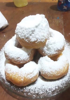 Foto resep 3. Donat ubi salju