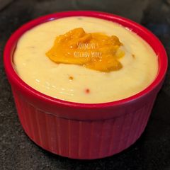 A picture of Mango Shrikhand.