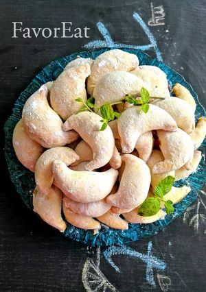 Lekváros kiflik recept fotója