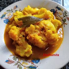 A picture of Gobhi curry (no Onion & Garlic).