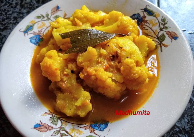 Delicious Gobhi curry (no Onion &amp; Garlic)