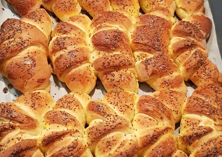 Cornetti di pan brioches
