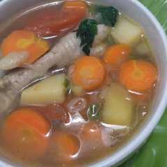 รูปของ Sop ceker simpel