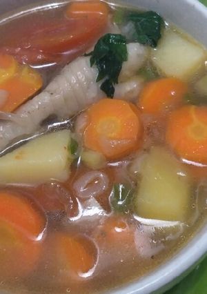 Foto resep Sop ceker simpel