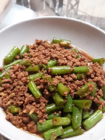 Cara Sederhana Membuat Resep  Tumis buncis daging cincang yang Menggugah Selera, Enak Banget