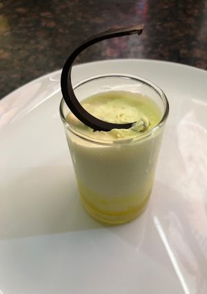 A picture of Mango soufflé.