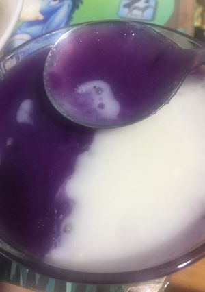Hình của món Chè khoai lang tím.