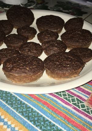 Una foto de Muffins de calabaza y chocolate!!