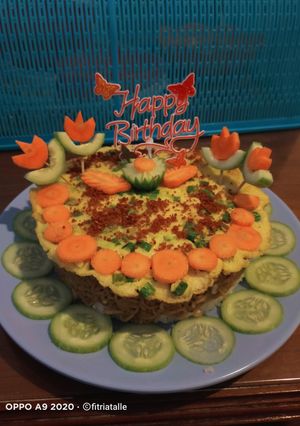 Foto resep Cake Mie, Nasi, Telor ekonomis 🥰