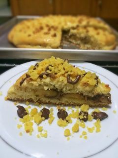 Foto resep Choco banana bread crumble