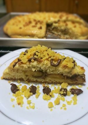 Foto resep Choco banana bread crumble