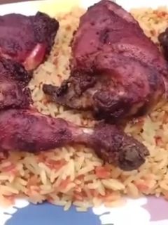 صورة لوصفة فراخ تندور بطعم وشكل المطاعم بالظبط 👌