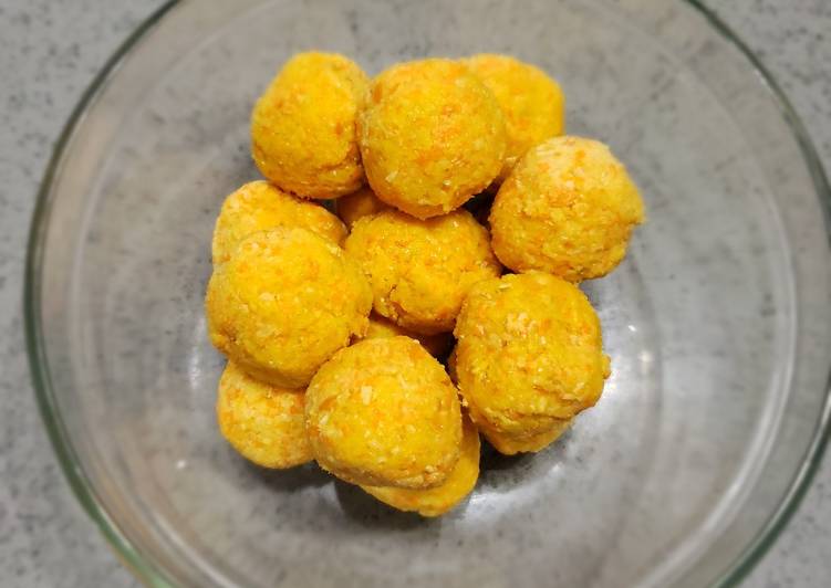 Simple Way to Make Favorite No bake carrot/almond balls