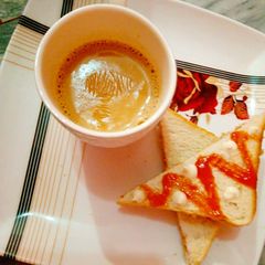 A picture of Mayo chicken sandwich recipe by saima sameer ali.