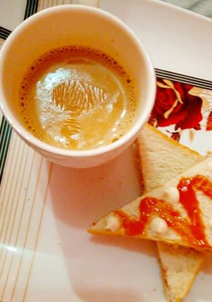 A picture of Mayo chicken sandwich recipe by saima sameer ali.