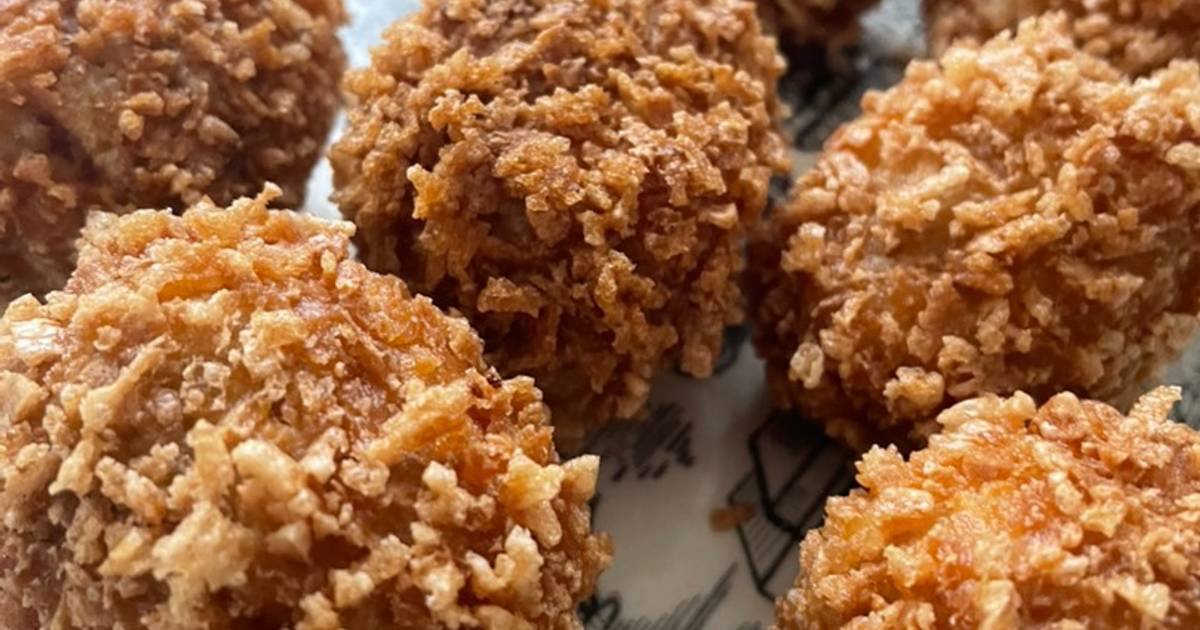 Croquetas de pollo a l’ast 🍗 Receta de Meri Cookpad