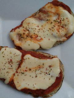 Una foto de Milanesas de berenjenas a la napolitana