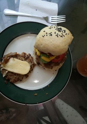Una foto de Hamburguesas